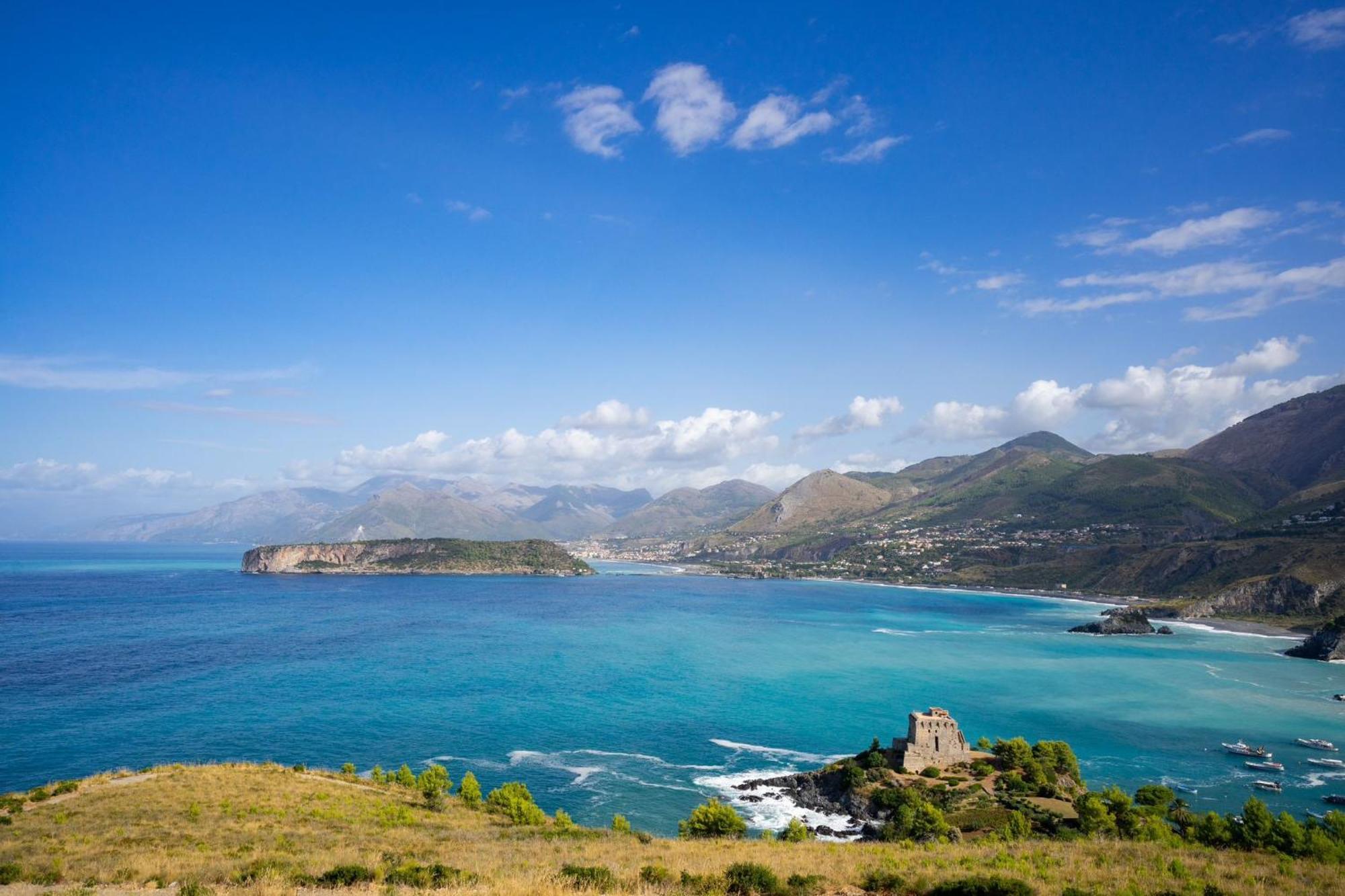 Palazzo Principi Lanza Hotel San Nicola Arcella Kültér fotó