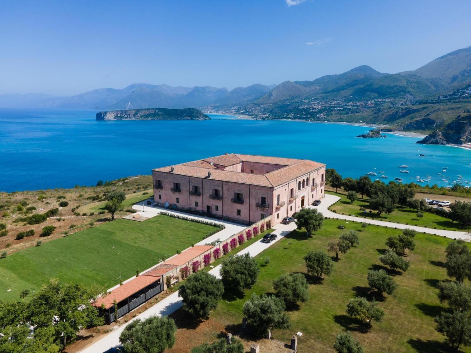 Palazzo Principi Lanza Hotel San Nicola Arcella Kültér fotó